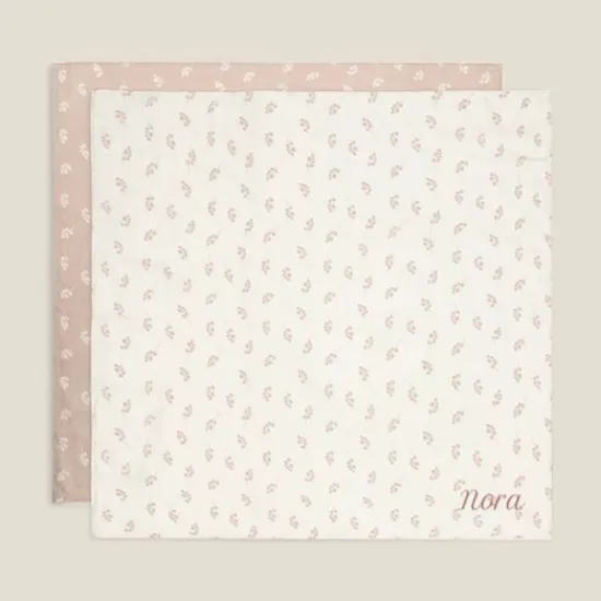 Kraamcadeau Hydrofiele doeken Jollein - Twig Wild Rose