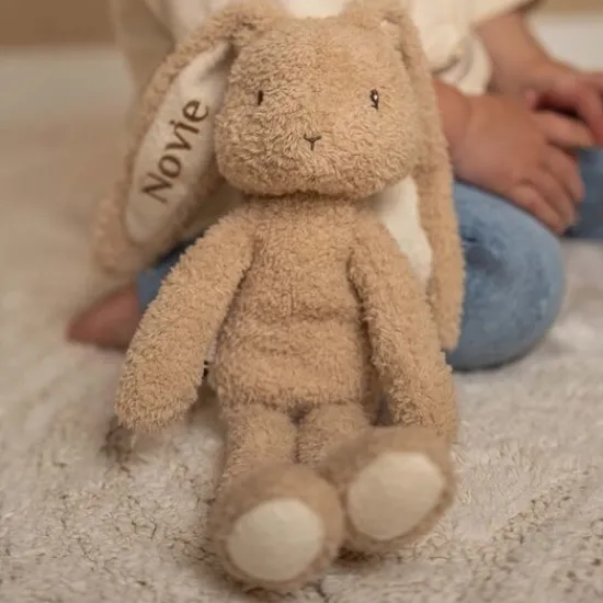 Kraamcadeau Knuffel konijn - Baby bunny - Little Dutch